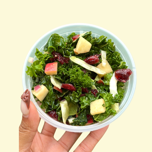 Apple Kale Crunch Salad